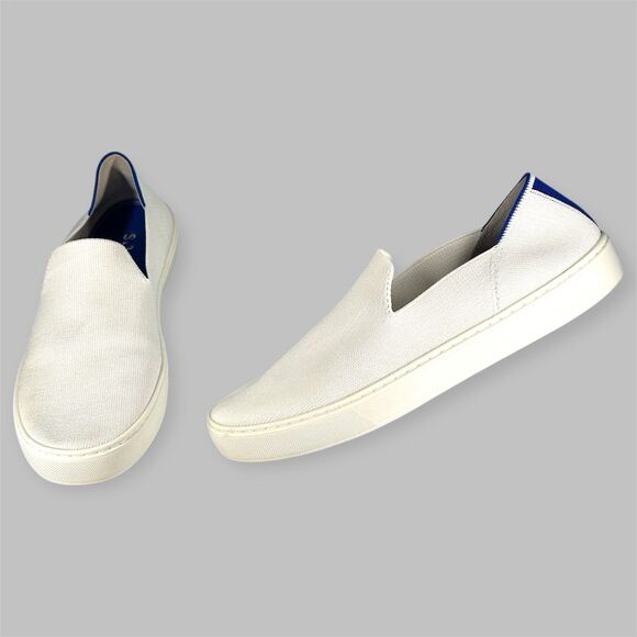 ROTHY'S Shoes - Rothy's The Original Slip On Sneaker White Loafers Womens Size 10 Shoes